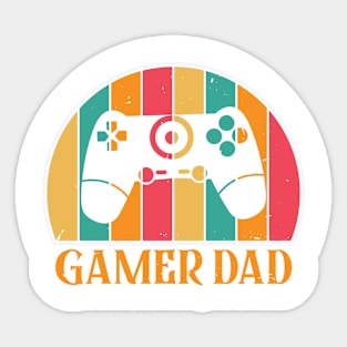 Game Dad Retro Gift for Father’s day, Birthday, Thanksgiving, Christmas, New Year Sticker